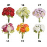 Ranunculus duży x 9 bukiet 25 cm