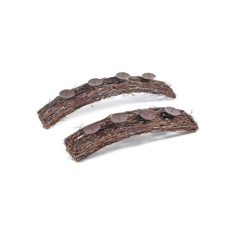 Świecznik adwentowy 59x13,H15 cm