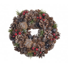 Wianek 26 cm NATURAL - artykuł dekoracyjny