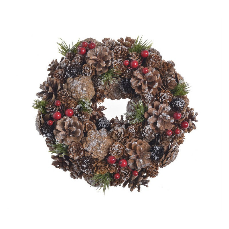 Wianek 26 cm NATURAL - artykuł dekoracyjny