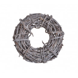 Wianek 30 cm - element dekoracyjny WHITE WASHED