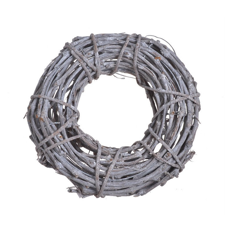 Wianek 45 cm - element dekoracyjny WHITE WASHED