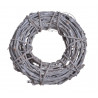 Wianek 45 cm - element dekoracyjny WHITE WASHED