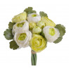 Ranunculus bukiet 7+3, 25 cm - sztuczna roślina