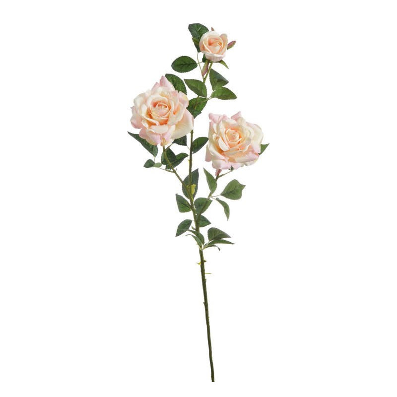 Róża welwetowa x 3, 96 cm - sztuczna roślina