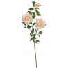 Róża welwetowa x 3, 96 cm - sztuczna roślina