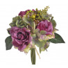 Bukiet róż z hortensją 3+3..29 cm - sztuczna roślina