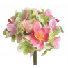 Bukiet z różą,storczykiem i hortensją..28 cm - sztuczna roślina