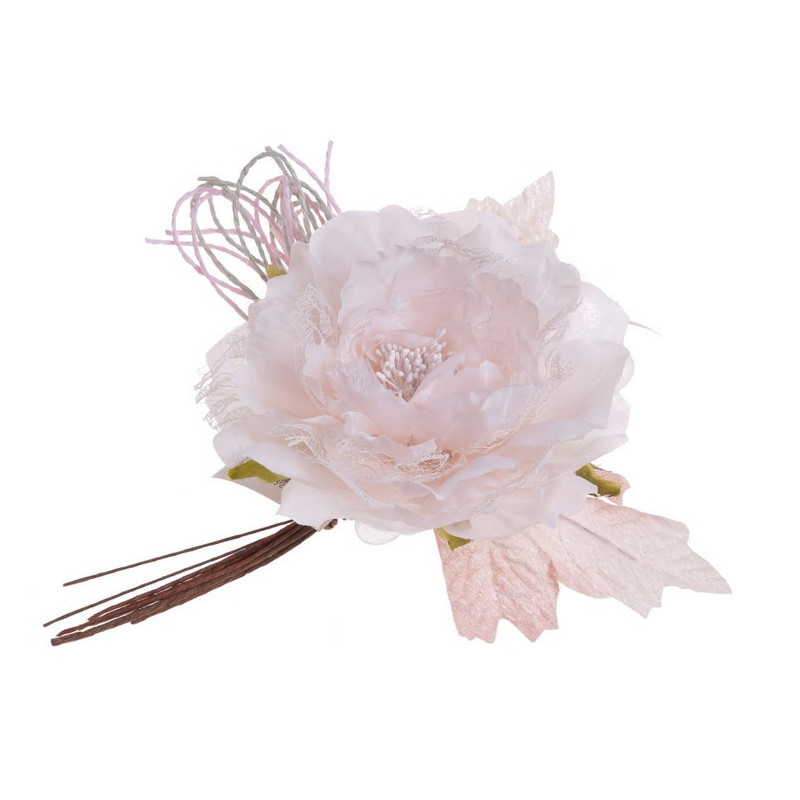 Róża koronkowa duża 13 cm