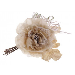 Róża koronkowa duża 13 cm