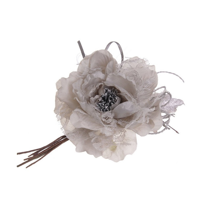 Róża koronkowa duża 13 cm