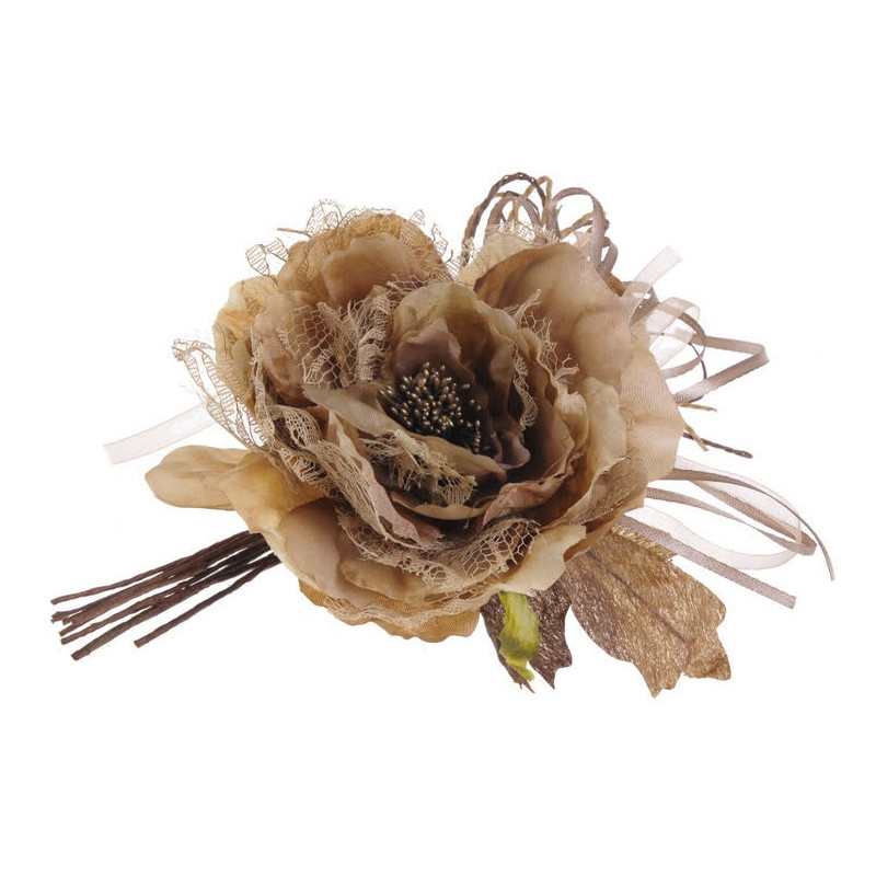 Róża koronkowa duża 13 cm