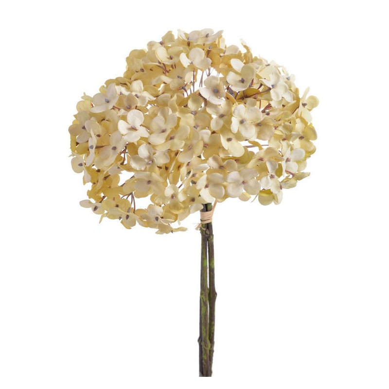 Bukiet hortensji 35 cm - kolory jesienne