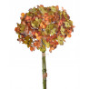 Bukiet hortensji 35 cm - kolory jesienne