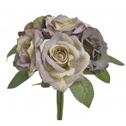 Bukiet róż x5 23 cm - kwiaty jesienne