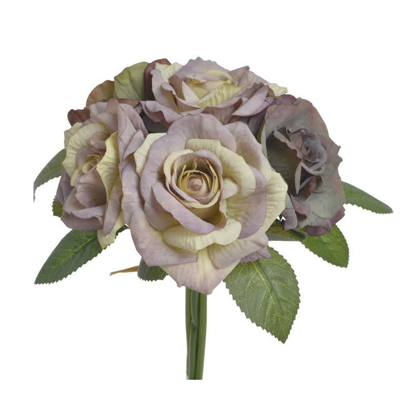 Bukiet róż x5 23 cm - kwiaty jesienne