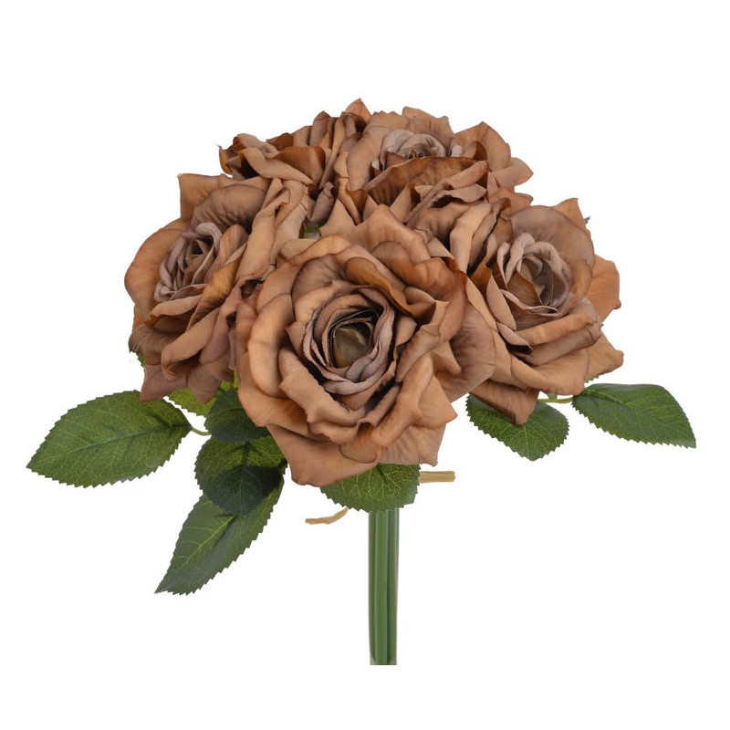 Bukiet róż x5 23 cm - kwiaty jesienne
