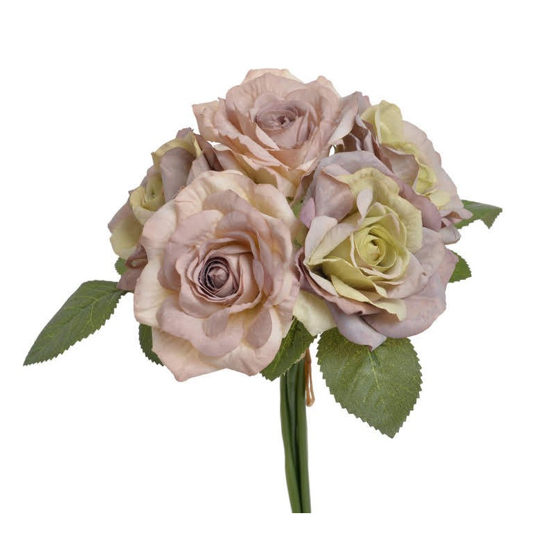 Bukiet róż x5 23 cm - kwiaty jesienne