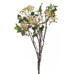 Gałązka z kuleczkami x4 -sztuczna roślina 55 cm