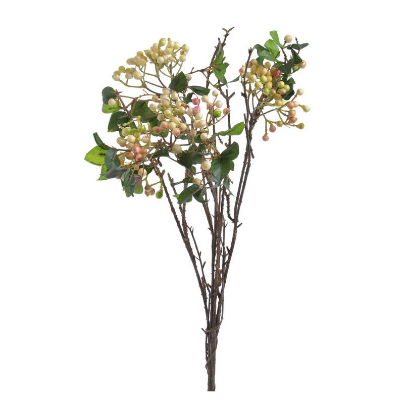 Gałązka z kuleczkami x4 -sztuczna roślina 55 cm