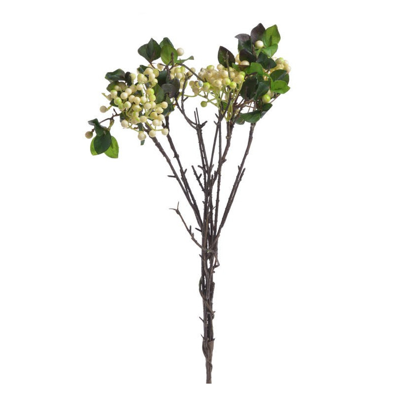 Gałązka z kuleczkami x4 -sztuczna roślina 55 cm