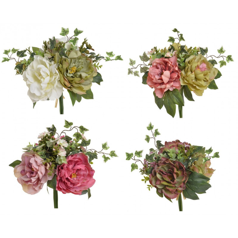 Bukiet mieszany z piwonią 36 cm