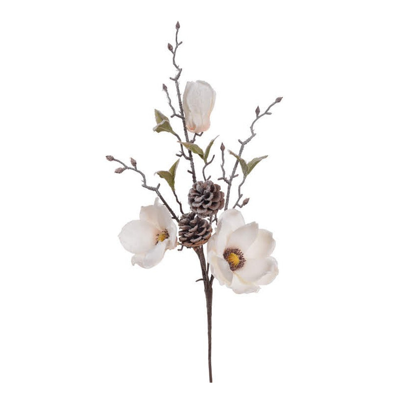 Gałązka magnolii ośnieżona..68 cm