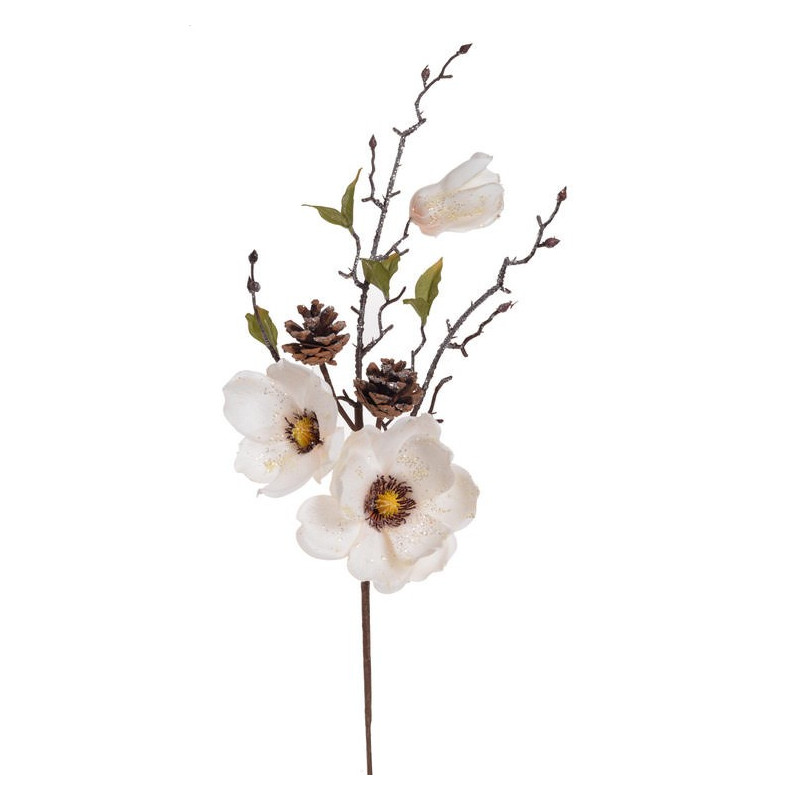Gałązka magnolii brokacona..68 cm