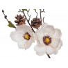 Gałązka magnolii brokacona..68 cm