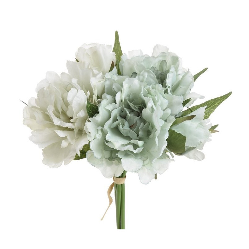 Bukiet piwonii x 5 25 cm - sztuczna roślina