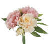 Bukiet piwonii x 5 25 cm - sztuczna roślina
