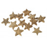 Gwiazdki 5cm, 12szt - brzoza