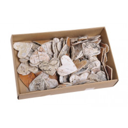 Serce male 3,5cm w kart. ok80szt - brzoza