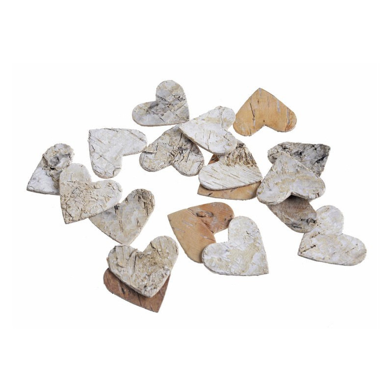 Serce male 3,5cm w kart. ok80szt - brzoza