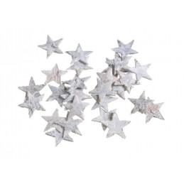 Drewniane gwiazdki wyb. washed 2,5 cm 150szt/paczka