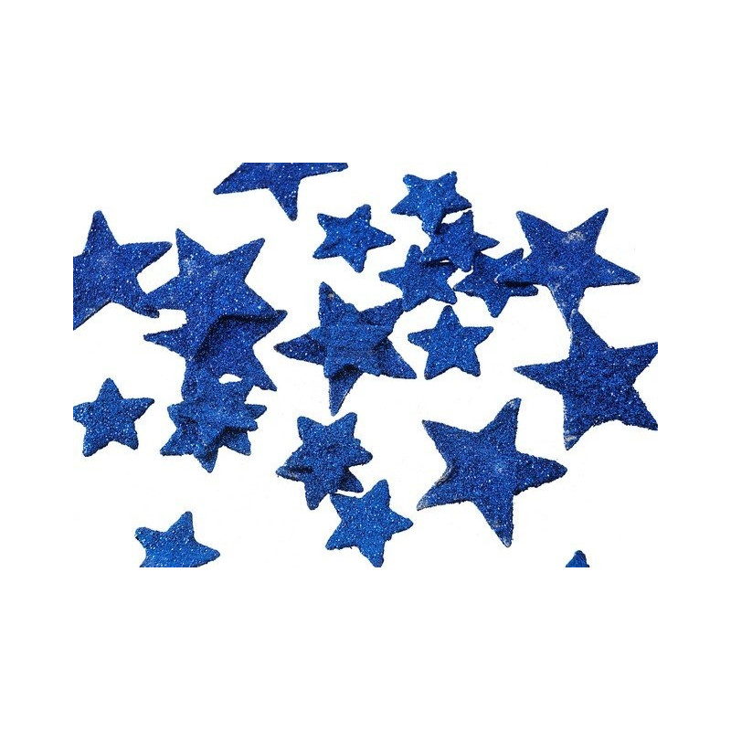 Gwiazdka płaska F3,5-5,5 cm 60sztuk/paczka MIX kOLORÓW