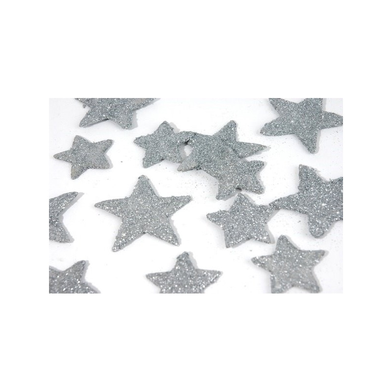 Gwiazdka płaska F3,5-5,5 cm 60sztuk/paczka MIX kOLORÓW