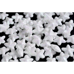 Gwiazdka wypukła 2,5 cm, 60 szt/paczka