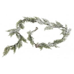Girlanda ośnieżona 180 cm - artykuł dekoracyjny