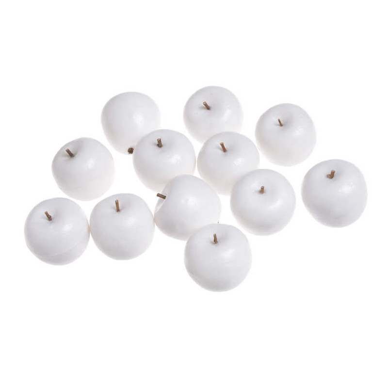Jabłko średnie 12 szt/paczka 3,5 cm - sztuczny owoc