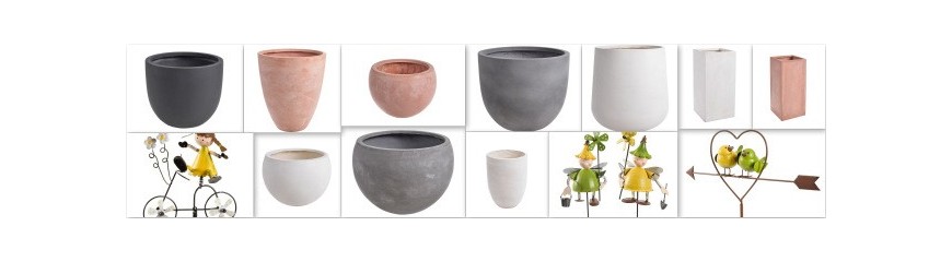 Wyroby metalowe, piki ogrodowe, wiatraczki, donice ogrodowe itp.