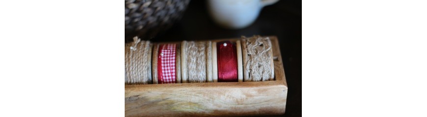 Tekstylia do kuchni, woreczki na pieczywo, wstążki, koronki, poszewki